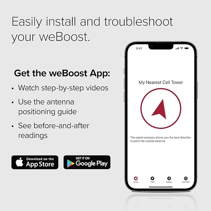 Home Studio Lite - Cell Phone Signal Booster for Verizon and AT&T only | Boosts 5G, 4G LTE up to 3,000 sq. ft | Made in the U.S. | FCC Approved