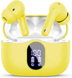 Wireless Earbuds, Bluetooth 5.4 Headphones in Ear with 4 ENC Noise Cancelling Mic, New Wireless Earphones HiFi Stereo Deep Bass 40H Playtime, In-Ear Bluetooth Earbuds LED Display IP7 Waterproof, USB-C