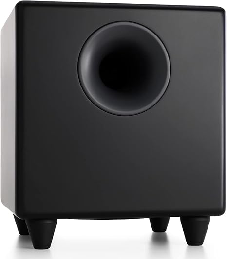 S8 Powered Subwoofer - 8 Inch Subwoofer, 250W Down Firing Speakers for PC, Home Theaters, Movie Lovers & Studios, Wireless Ready with Sleep Mode