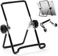 Adjustable Tablet Stand Holder, Non-Slip Foldable Holder Cradle Fit for 9-12.9" Tablets, iPad, Samsung and Kindle Fire, Display Stands Picture Frame Stand for Photos