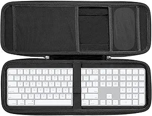 Hard Storage Case Compatible with Apple Magic Keyboard + Magic Mouse. (Case Only)