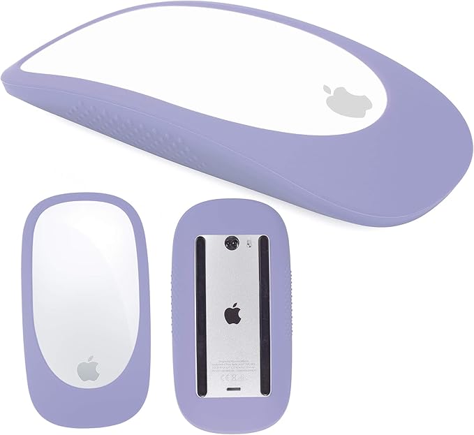 Silicone Cover for Magic Mouse 1/2 Protective Silicone Case Compatible with Apple Magic Mouse Ultra Thin Anti-Slip Cover