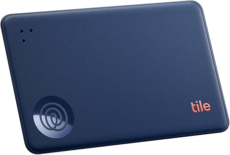 Slim - Wallet Finder, Bluetooth Tracker and Item Locator for Luggage Tags, Passports and More. Both iOS and Android Compatible. Phone Finder