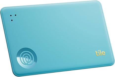 Slim - Wallet Finder, Bluetooth Tracker and Item Locator for Luggage Tags, Passports and More. Both iOS and Android Compatible. Phone Finder