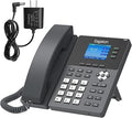 T53P Business IP Phone, 2.4-inch Color LCD Display, 3 SIP Lines, HD Voice, POE, 6-Way Conference, Power Adapter Included