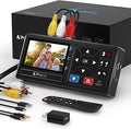 Portta VHS to Digital Converter, Video to Digital Recorder with Remote, Compatible with VHS, VCR, DVR, DVD, Hi8, Mini DV Players, Camcorder, Gaming Consoles