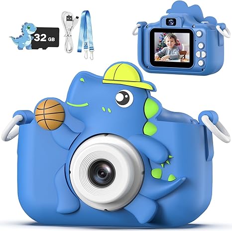 Children's Camera Toys for Girls & Boys, 3-12 Years - 1080P HD Video Kids Digital Camera - Perfect for Christmas & Birthday Gifts