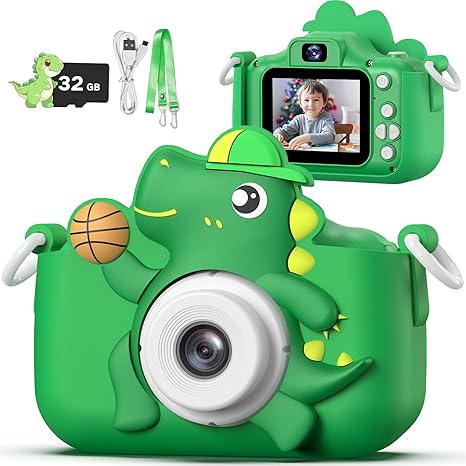 Children's Camera Toys for Girls & Boys, 3-12 Years - 1080P HD Video Kids Digital Camera - Perfect for Christmas & Birthday Gifts