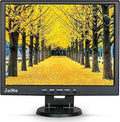 15 Inch LCD Monitor Display - 1024x768 Resolution HDMI PC Monitor Color Screen, Home Security Monitor with VGA/HDMI/BNC/AV/USB Earphone Input, Built-in Dual Speakers