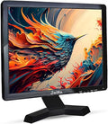17 Inch PC Monitor TFT LCD Monitor - 1280 x 1024 Resolution 4:3 HDMI Monitor Color Display Screen with HDMI/VGA/BNC/AV/USB Earphone Input, Built-in Dual Speakers