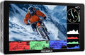 P6XL 6 inch Built in Battery Aluminium 1200nit Camera Field DSLR Monitor Touchscreen High Brightness Waveform 3D LUT HDR 4K HDMI Input Lightweight