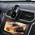 Car Phone Mount for Ford Explorer 2011?2018, 15W Wireless Fast Charging Auto-Clamping Vent Phone Holder, One-Hand Operation, Hands-Free, 360ø Adjustable, Without Blocking Airflow