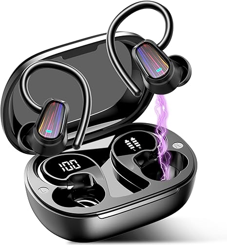 AI Translation Earbuds Real Time, 164 Language Translator Earbud with Audio and Video Calls, 3-in-1 Buletooth 5.4 Translation Headphone with APP, 50H AI Ear Buds Translator Device for Business, Black