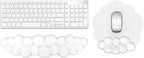 Gel Cloud Keyboard and Mouse Wrist Rest, Cute Wrist Support and Arm Support Rest for Typing Pain Relief?Suitable for Office/Computer/Laptop/Gaming Set