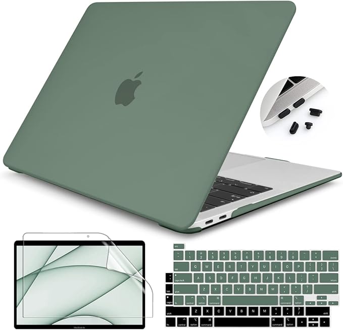 MacBook Pro 13 inch Case M2 M1 A2338 A2251 A2289 A2159 A1989 A1708 A1706 (2016-2022 Release), Glitter Sparkly Plastic Hard Shell with Keyboard Cover & Screen Protector, Sparkly Pink
