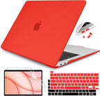 MacBook Pro 13 inch Case M2 M1 A2338 A2251 A2289 A2159 A1989 A1708 A1706 (2016-2022 Release), Glitter Sparkly Plastic Hard Shell with Keyboard Cover & Screen Protector, Sparkly Pink