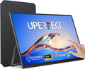15.6" Touchscreen Portable Monitor | 1080P IPS Matte Screen, Ultra-Thin Travel Monitor with Adjustable Stand | HDMI USB-C External Display for Laptop, Phone, Mini Host, Game Console