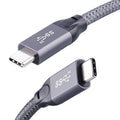 USB C Monitor Cable 5FT 8K30Hz 4K60Hz, 20Gbps USB C 3.2 Gen 2x2 Video Display Cable 100W PD Charging Cord Compatible for iPhone 17 16 15 MacBook Pro iPad KYY MNN InnoView Portable Monitor