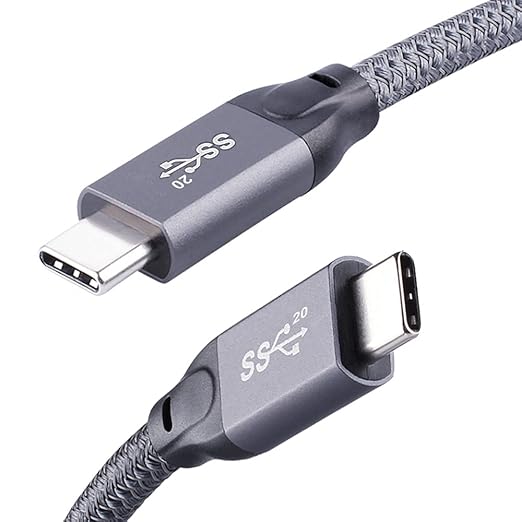 USB C Monitor Cable 5FT 8K30Hz 4K60Hz, 20Gbps USB C 3.2 Gen 2x2 Video Display Cable 100W PD Charging Cord Compatible for iPhone 17 16 15 MacBook Pro iPad KYY MNN InnoView Portable Monitor
