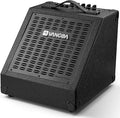 Electric Drum Amp 40W Professional Amplifier Speaker, 3 Inputs 3 Band EQ Wireless Electronic Drum Monitor, Keyboard Speaker Includes Power Cable, Black