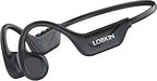 Bone Conduction Headphones Bluetooth 5.4, Open Ear Headphones with Mic, Wireless, 10H Playtime, IPX5 Waterproof Sports Headphones for Running, Ski, Cycling, Workout, Yellow