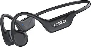 Bone Conduction Headphones Bluetooth 5.4, Open Ear Headphones with Mic, Wireless, 10H Playtime, IPX5 Waterproof Sports Headphones for Running, Ski, Cycling, Workout, Yellow