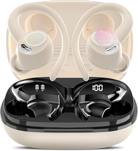 AI Translation Earbuds Real Time, 164 Language Translator Earbuds, 3-in-1 Bluetooth 5.4 Translation Headphones with 5 Translation Modes, 48H AI Ear Buds Translator Device for Business/Learning, White